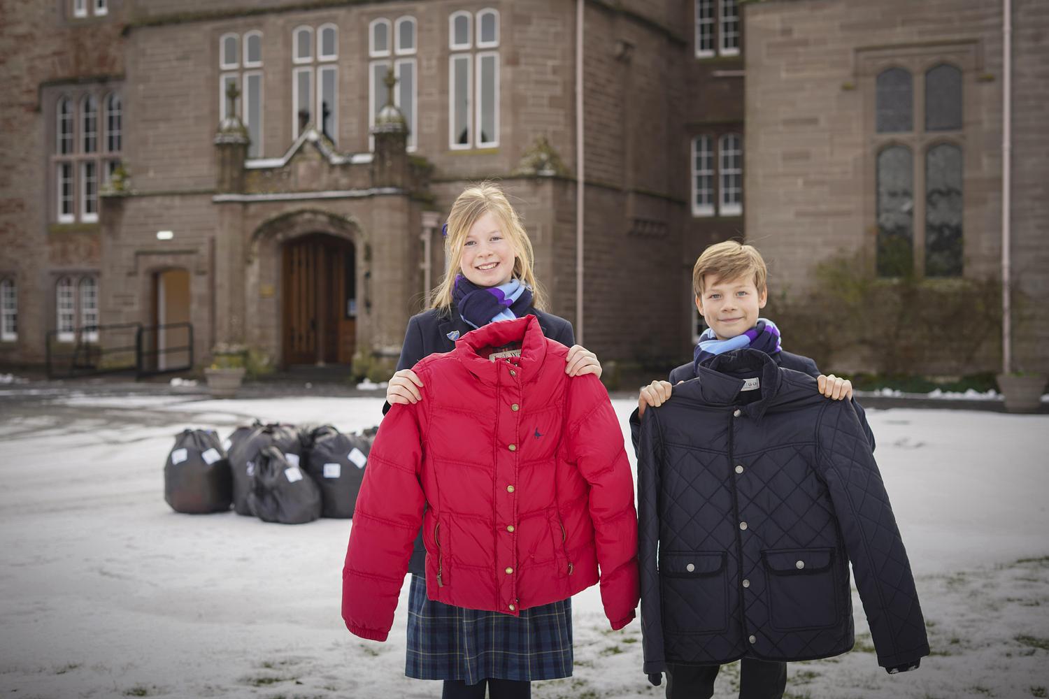 Perthshire school donates winter coats to those in need
