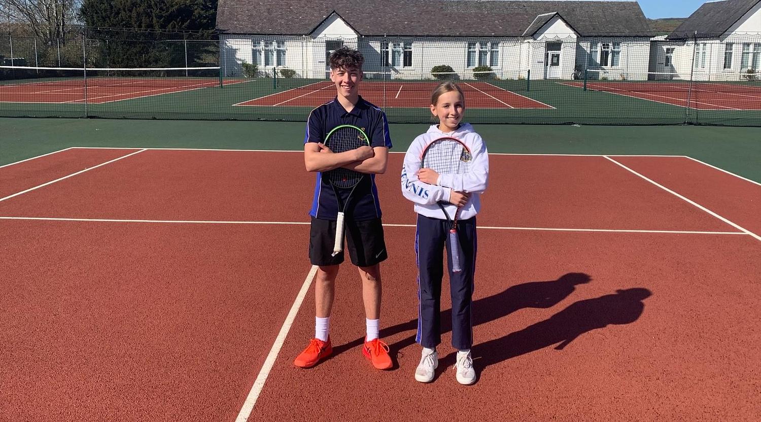 Strathallan students selected for County Cup Tennis