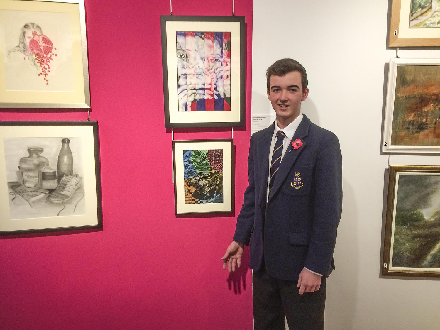 Reuben picks up Perthshire Young Artist of the Year Award