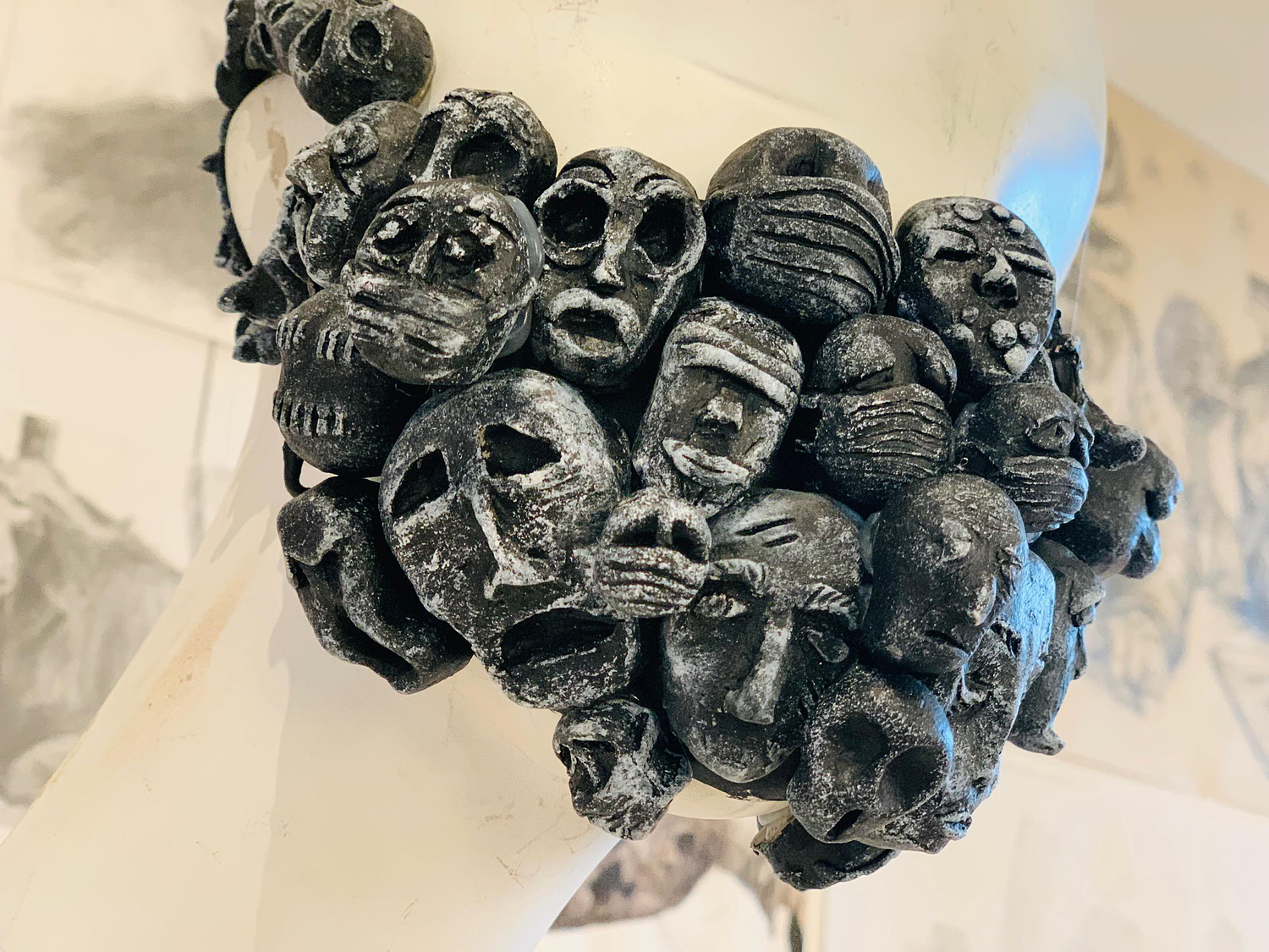 Facing the pandemic: Strathallan students create striking sculpture 