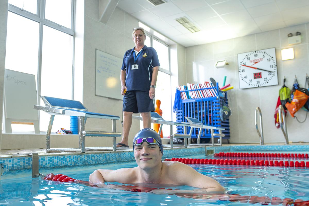 Strathallan School pupil and swim coach join Team GB for European Youth Olympic Festival