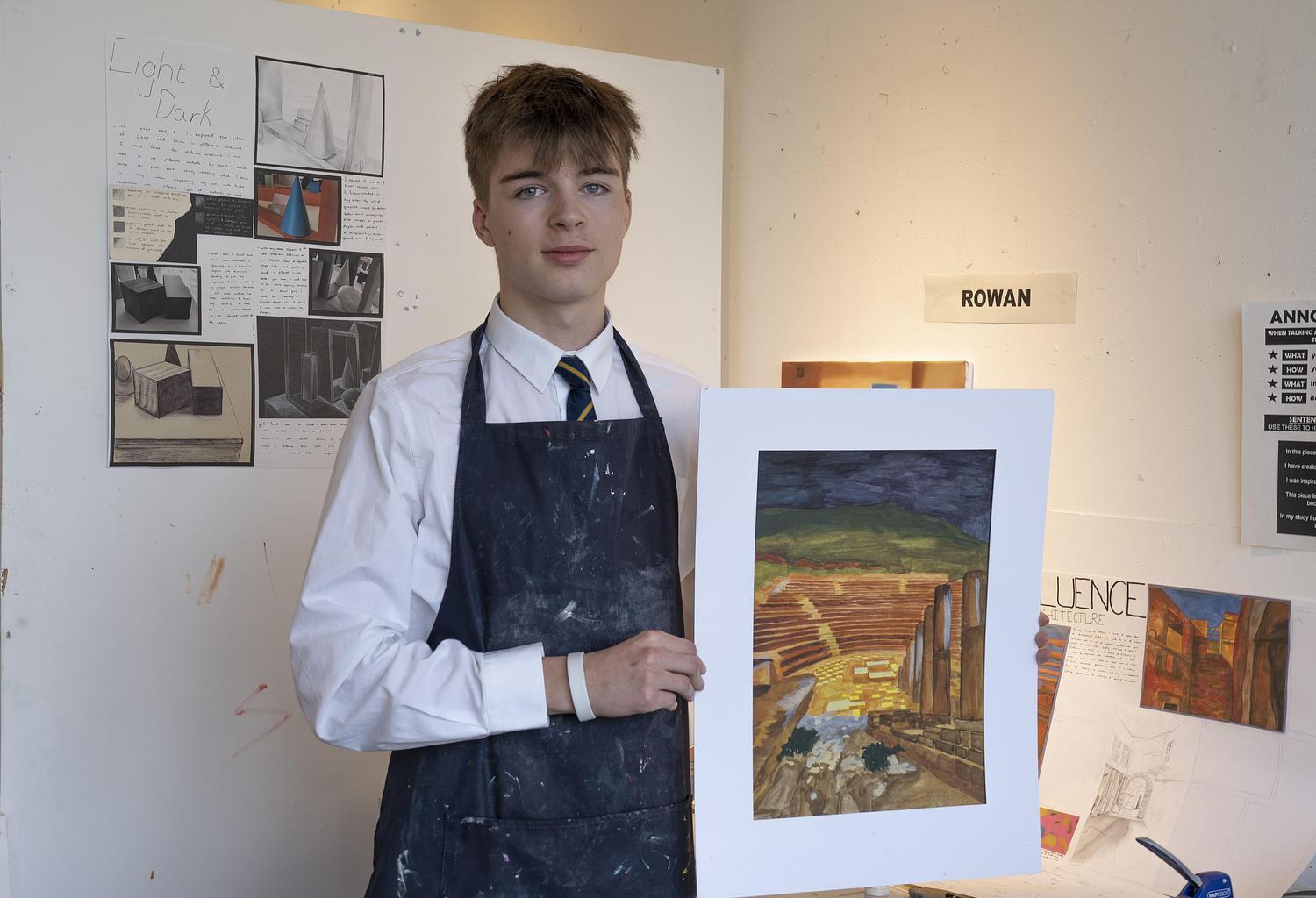 Strathallan art celebrated at prestigious Perthshire Art Association competition