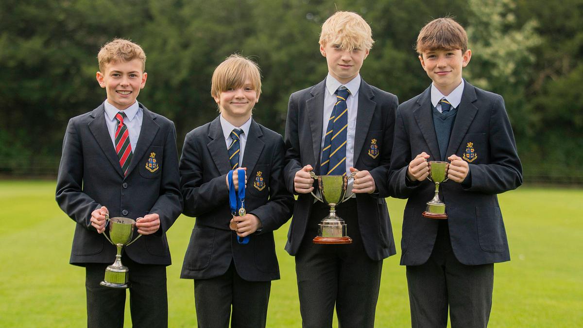 Strathallan Prep Pupils sprint to success in triple Cross Country triumph