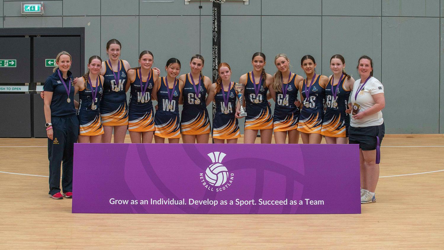 Strathallan Netball team crowned National Champions