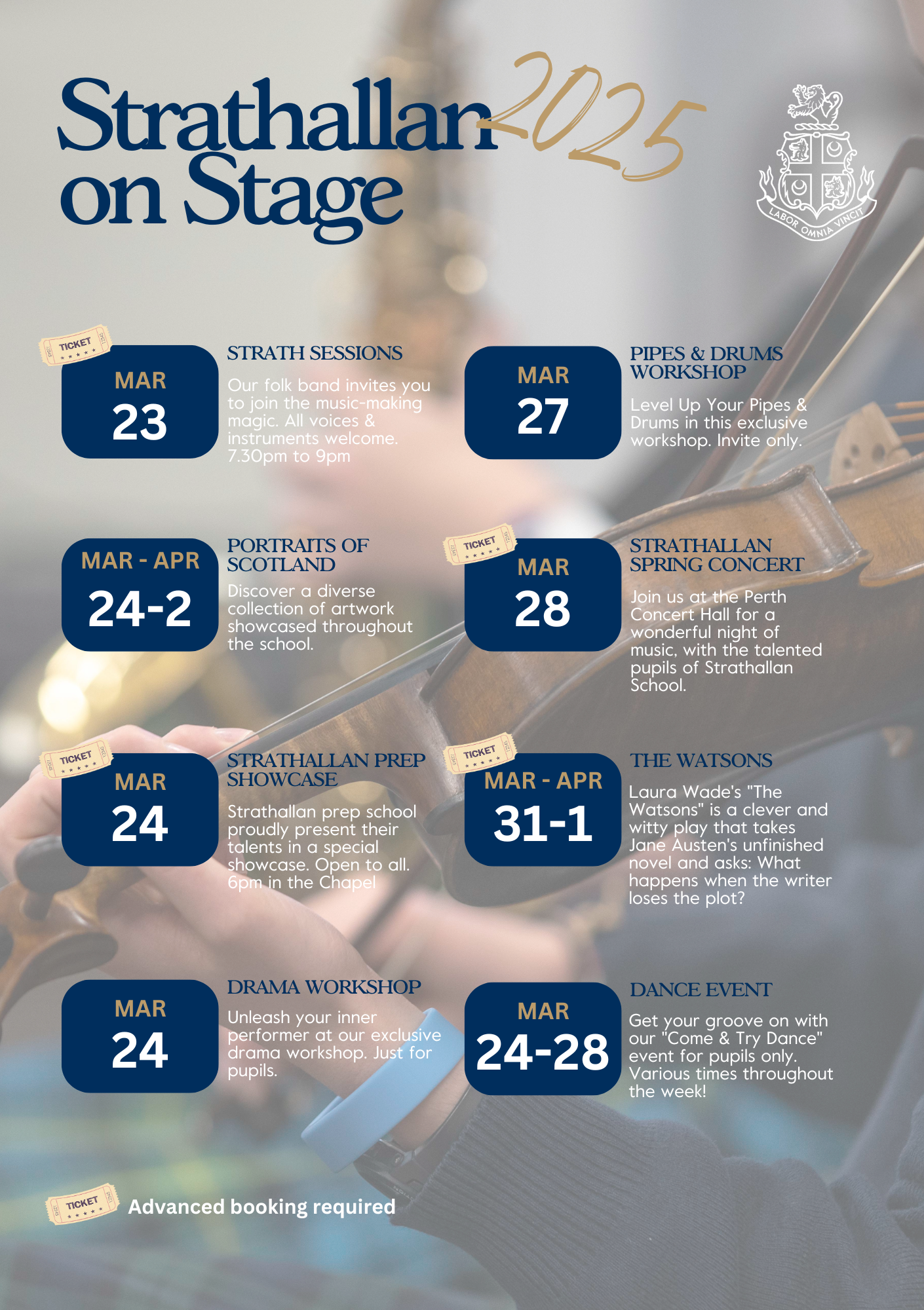 Strathallan On Stage 2025 - Strathallan School | Leading Scottish ...