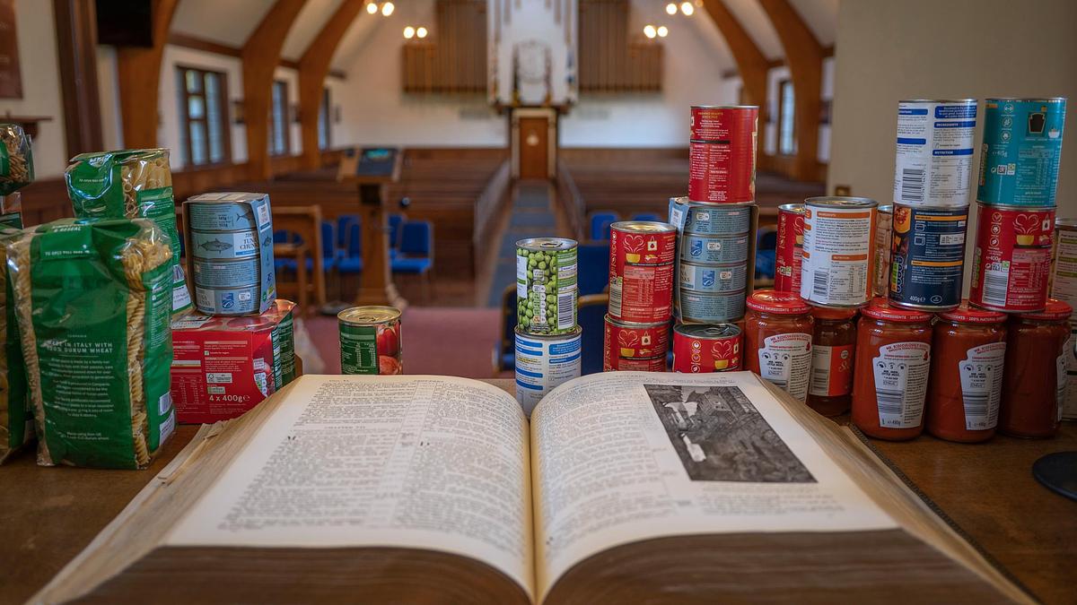 Strathallan pupils collect over 1,500 food items to support Perth families in need