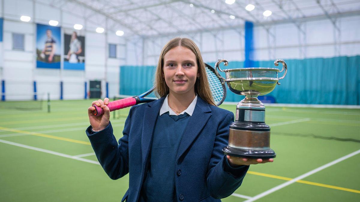 Sophie Named Tayside’s Most Promising Tennis Junior