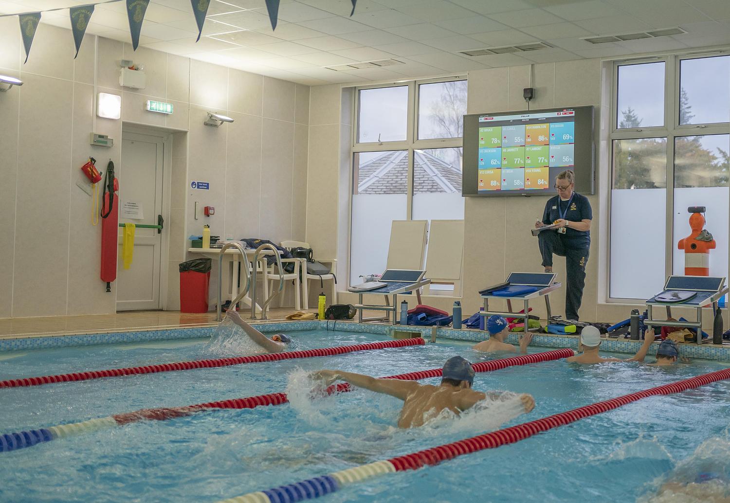 Poolside Precision Powers Performance Swim Squad