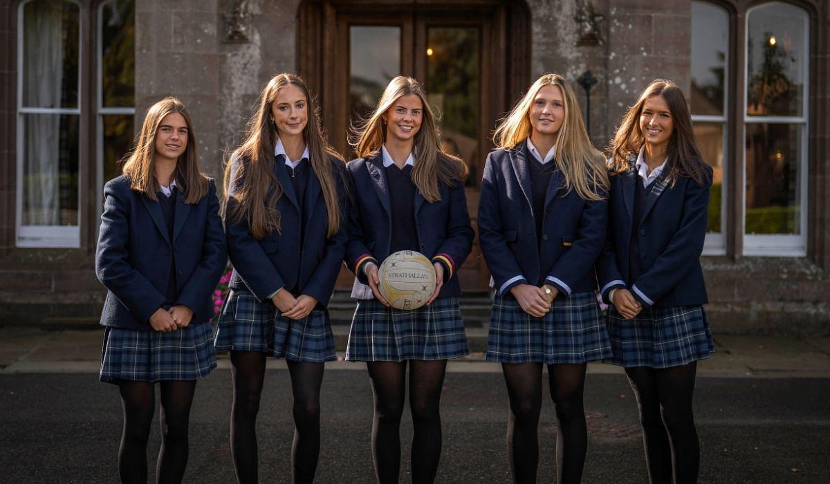 Five Strathallan Netball Scholars Selected for Scotland
