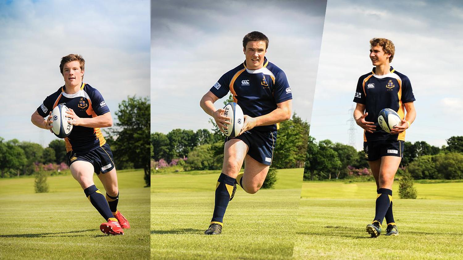 Strath trio to face England in Calcutta Cup 2020