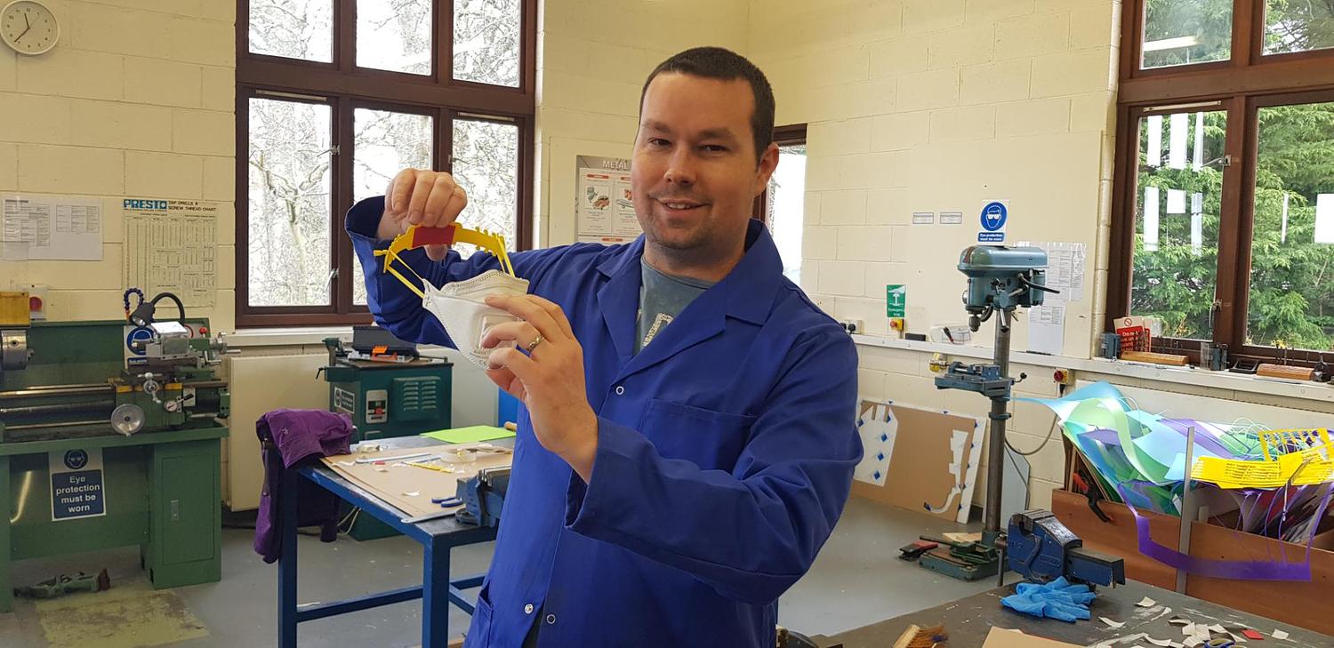 Perthshire teacher designs and produces PPE for hundreds of key workers in one weekend