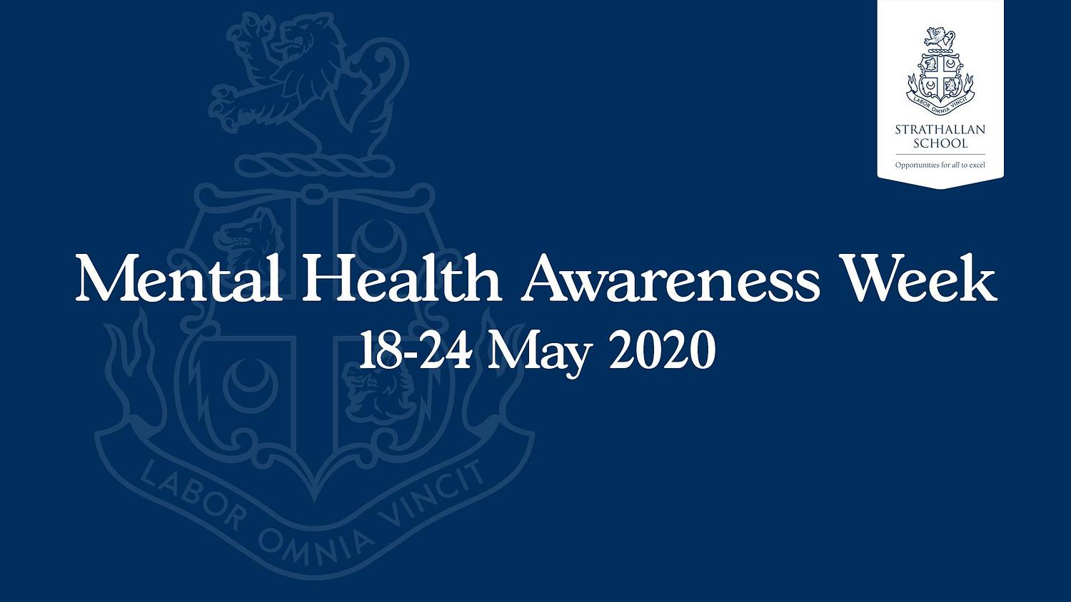 Mental Health Awareness Week