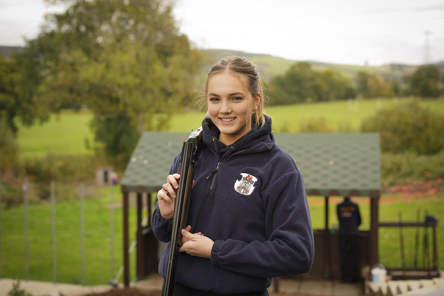 Introducing the youngest female Captain of Clays